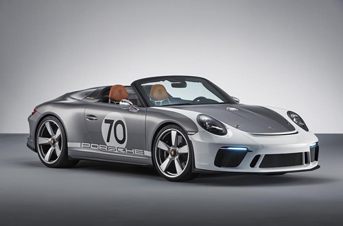 ปอร์เช่ 911 Speedster Concept (Porsche 911 Speedster Concept): สปอตพันธุ์แท้แบบเปิดประทุนที่มาพร้อมพละกำลังกว่า 500 แรงม้า